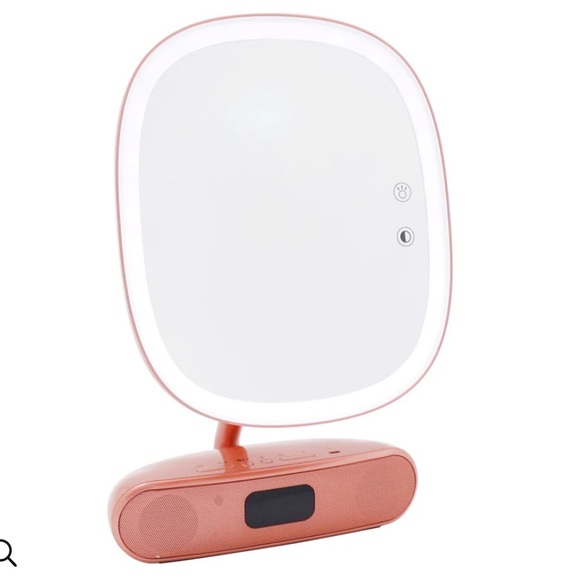 Impressions Melody Duotone Makeup Mirror with Bluetooth Speakers- Rose Gold - Picture 5 of 9